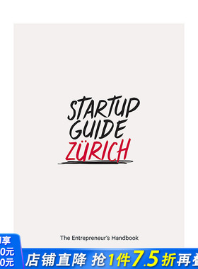 【现货】英文原版 【创业指南】苏黎世 Startup Guide: Zürich 英文商业行销 正版进口书籍