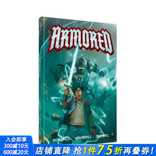 甲 Armored 原版 正版 钢铁装 英文漫画书 进口书 预售