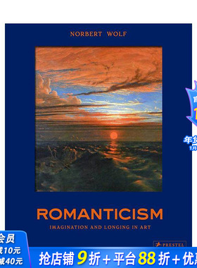 【现货】浪漫主义：艺术中的美与崇高 Romanticism英文艺术画册画集 德里希 透纳 德拉克罗瓦 正版进口书