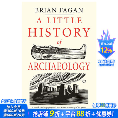 【现货】【耶鲁小史系列】耶鲁考古学小史 A Little History of Archaeology 考古学历史 英文原版正版进口书