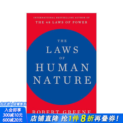 【预售】人性的法则 The Laws of Human Nature 原版英文社会科学 纽约时报书作家Robert Greene 正版进口书