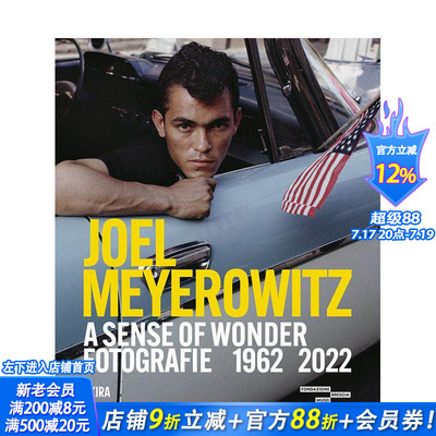 【现货】乔尔·迈耶罗维茨：惊异之感—1962-2022摄影集 原版英文摄影作品集 街头摄影 彩色摄影 正版进口书
