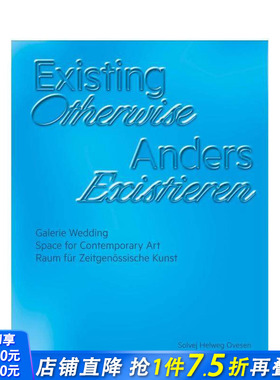 【预售】以其他方式存在 Existing Otherwise 原版英文艺术画册画集 正版进口书