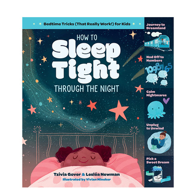 【现货】英文原版 晚上如何睡得更好 How to Sleep Tight through the Night 英文生活综合 正版进口书籍 善优图书