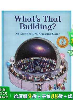 【预售】那是什么建筑？：建筑猜谜游戏 What's That Building?: An Architectural Guessing Game 英文儿童插画科普绘本进口童书