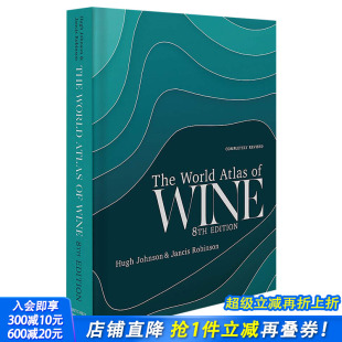 8th 预售 Edition 正版 World 生活 世界葡萄酒地图集第八版 进口书 Atlas 英文原版 Wine