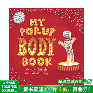立体书 善优童书 英语儿童进口绘本 Book 现货 英文原版 身体 Pop 趣味科普 立体翻翻书 Body