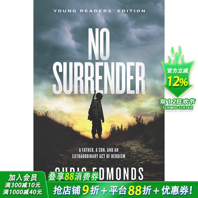 【现货】 No Surrender Young Readers’ Editio，放弃年轻读者的教诲 英文原版图书籍进口正版 Edmonds 儿童分阶阅读
