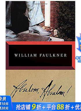 【现货】Absalom, Absalom 押沙龙,押沙龙！威廉·福克納 英文原版小说