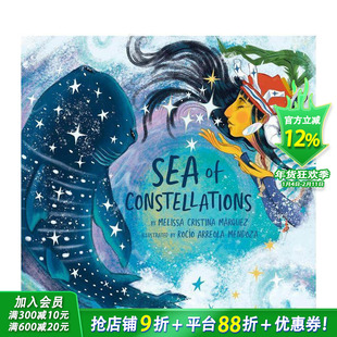 【现货】星座之海 Sea Of Constellations 英文儿童插画故事绘本 进口童书