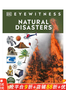 【预售】【DK Eyewitness】自然灾害 【DK Eyewitness】Natural Disasters 英文小说故事科普 英语拓展阅读进口书