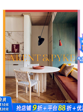 【现货】英文原版 Arent & Pyke: *越初*调色板的室内装修 室内设计 空间装饰 正版进口图书画册 善优图书