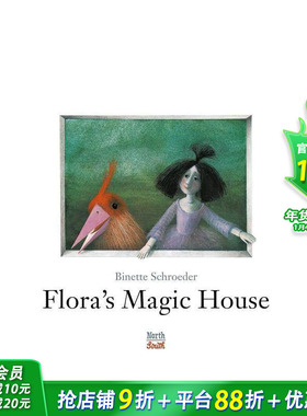 【预售】弗洛拉的魔盒 Flora's Magic House 英文儿童插画故事绘本 进口童书
