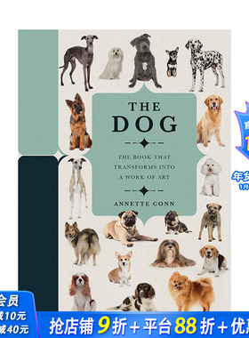 【现货】英文原版 纸上风采:狗:礼物书 【Paperscapes】The Dog 英文生活综合 正版进口