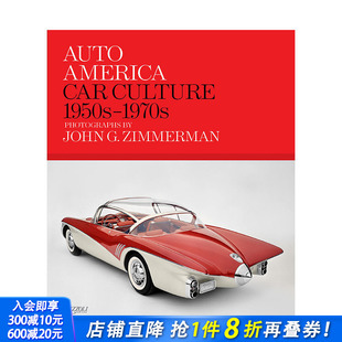 正版 善优图书 美国汽车文化：1950s Car Culture America 英文原版 1970sAuto 进口图书画册 工业产品设计 预售