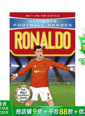【现货】【足球英雄系列】罗纳尔多 【Ultimate Football Heroes】Ronaldo 12岁+英文小说故事 英语阅读拓展进口书