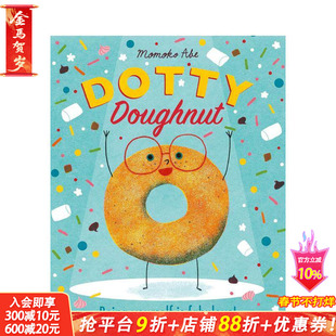 【现货】多蒂甜甜圈:做你自己真棒! Dotty Doughnut: Being Yourself is Fabulous! 英文儿童插画故事绘本 进口童书