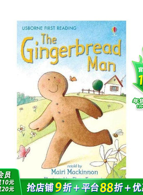【现货】【LV1】The Gingerbread Man姜饼人 英文原版儿童故事分【善优童书】