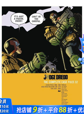 【预售】爵德判官：第 32 版：完整案件档案 Judge Dredd: v. 32: The Complete Case Files 原版英文漫画书 正版进口书