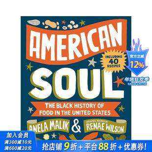 【现货】美国之魂：美国黑人饮食史 American Soul: The Black History of Food in the United States 英文餐饮美食 正版进口书