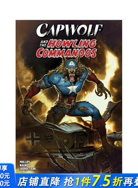【预售】美队狼与咆哮突击队 Capwolf & The Howling Commandos 原版英文漫画书 正版进口书