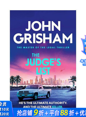 【现货】【法庭派推理大师John Grisham】法官名录 The Judge's List 原版英文文学小说 流行小说 法律推理惊悚 正版进口书