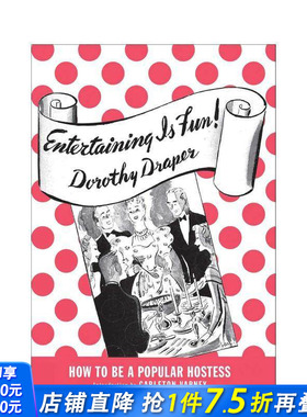 【预售】待客之趣 Entertaining Is Fun 原版英文室内设计装饰 正版进口书