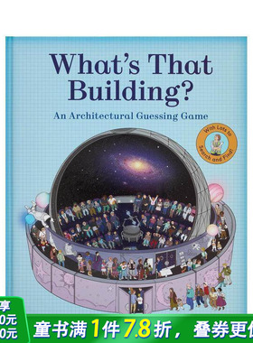 【预售】那是什么建筑？：建筑猜谜游戏 What's That Building?: An Architectural Guessing Game 英文儿童插画科普绘本进口童书