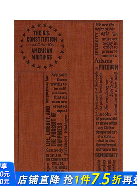 【预售】【字云经典】美国宪法及其他重要著作 U.S.Constitution and Other Key American Writings英文文学正版进口书