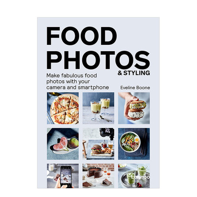 【现货】食物摆拍造型指南 Food Photos & Styling 相机手机摄影入门技法 英文原版进口画册