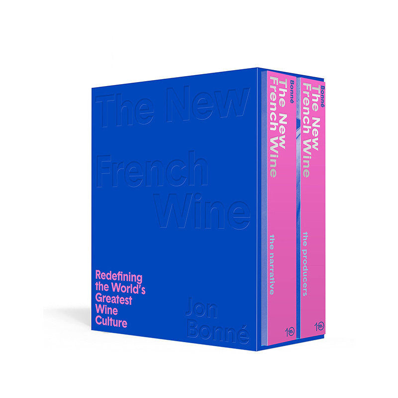 【现货】英文原版 当代法国葡萄酒:重新定义葡萄酒文化(1套2册) The New French Wine 餐饮料理食谱指南 正版进口书籍画册