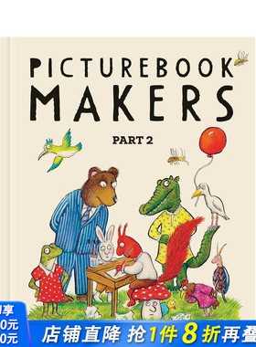 【预售】绘本创作者：图画书创作谈 2 Picturebook Makers 原版英文艺术插画原画设定集 绘本大师 Sydney Smith 正版进口书