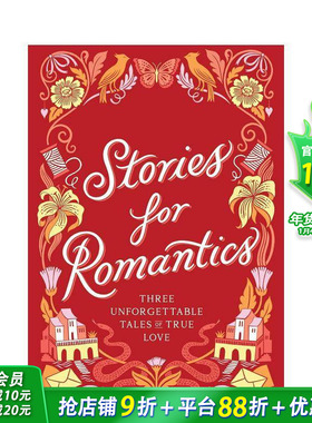【预售】浪漫经典三部曲 珍藏礼盒套装 Stories for Romantics Boxed Set 英文小说故事 英语拓展阅读进口书 呼啸庄园的缄默诗页