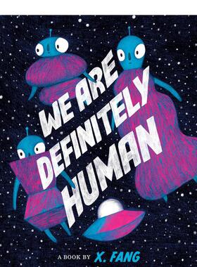 【现货】我们是人类 We Are Definitely Human 英文儿童插画故事绘本 进口童书