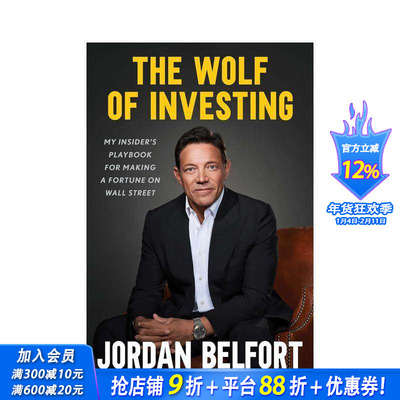 【预售】投资之狼 Jordan Belfort The Wolf of Investing 原版英文商业行销 正版进口书
