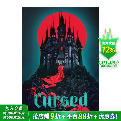 【预售】被诅咒 Cursed  12岁+英文故事小说 英语阅读拓展进口书