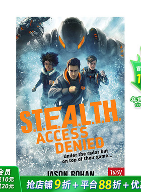 【现货】英文原版 S.T.E.A.L.T.H.: Access Denied，潜行：拒*访问 儿童小说 英语课外分级阅读章节书 10岁以上