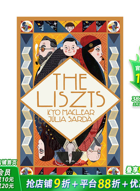 【预售】英文原版 【Júlia Sardà】The Liszts 李斯特一家 艺术插画  英语儿童进口绘本 善优童书