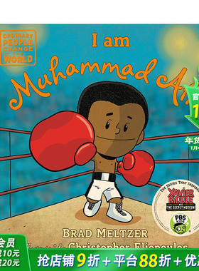 【现货】I Am Muhammad Ali，我是穆罕默德·阿里 英文儿童彩图绘本 纽约时报*销系列 人物传记名人故事 励志 正版进口图书籍