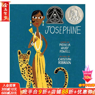 【现货】英文原版绘本 约瑟芬·贝克令人眼花缭乱的一生 The Dazzling Life of Josephine Baker 10岁+儿童编年史插图传记书
