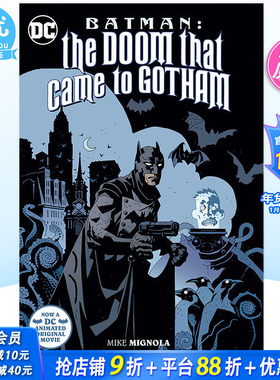 【预售】英文原版漫画 蝙蝠侠：高谭市的厄运 Batman: The Doom That Came to Gotham 正版进口书 Dark Horse Books出版 善优图书