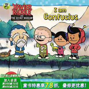 【现货】Xrsm: I Am Confucius，Xrsm: 我是孔子 英文原版图书籍进口正版 Degennaro, Gabriella 儿童章节书