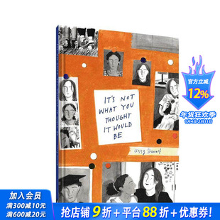 【现货】生活并非你想的那样It's Not What You Thought It Would Be 英文原版漫画 城市生活女性话题 生活治愈 Lizzy Stewart