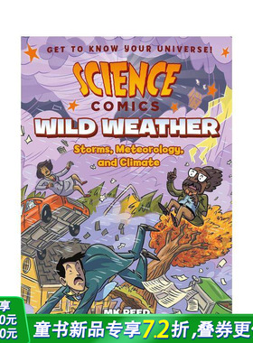 【预售】狂野天气：风暴、气象和气候 Wild Weather【Science Comics】 英文儿童漫画 英语拓展科普故事阅读绘本 进口童书