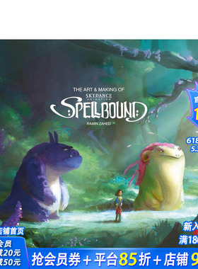 【预售】魔咒奇缘动画设定集 The Art and Making of Spellbound 维基·詹森 怪物史瑞克 英文艺术插画原画设定集 正版进口书