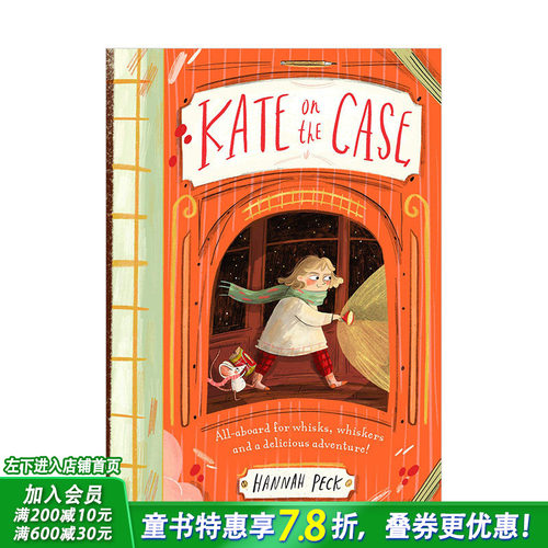 【现货】在办案的凯特Kate on the Case 6岁以上少儿故事读物 英文原版 英语阅读训练 图书