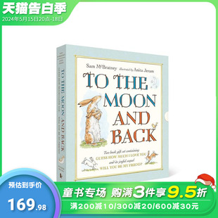 Moon 奔月而归：猜猜我有多爱你 你愿意做我 Back 进口童书 英文儿童插画故事绘本 the and 预售 朋友吗？