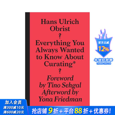 【预售】关于策展的一切 Everything You Always Wanted to Know About Curating 原版英文艺术画册画集 正版进口书