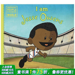 欧文斯 英文儿童插画故事绘本 现货 进口童书 Owens 我叫杰西 Jesse