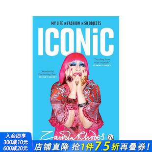 设计 进口书 英国传奇时装 Iconic 原版 Rhodes传记 标志性 设计师Zandra 正版 英文时尚 预售